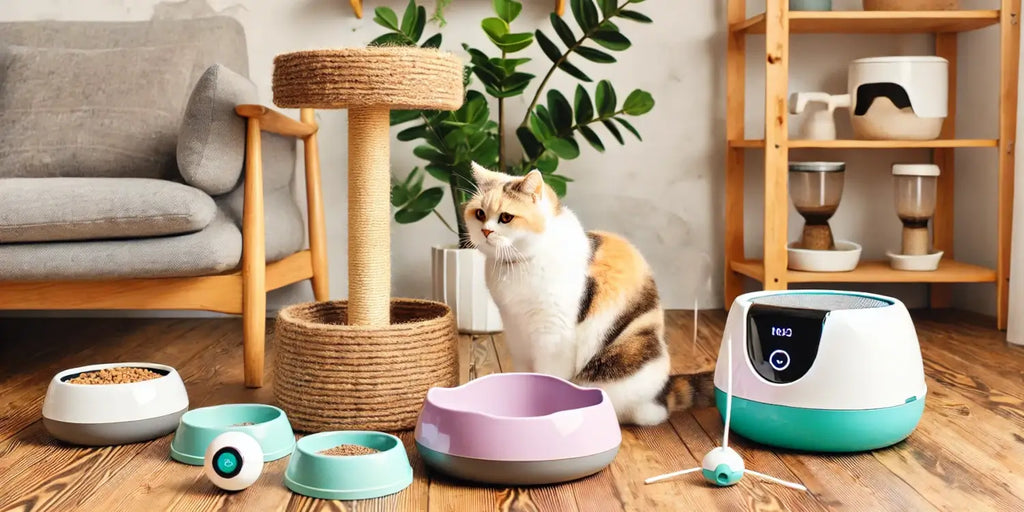 Les tendances de design pour les accessoires de chat en 2024 : ce qui change