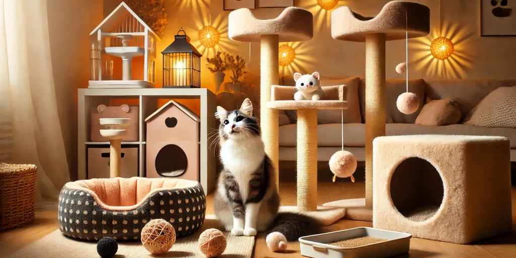 Accessoires indispensables pour garantir le bonheur de votre chat d'intérieur