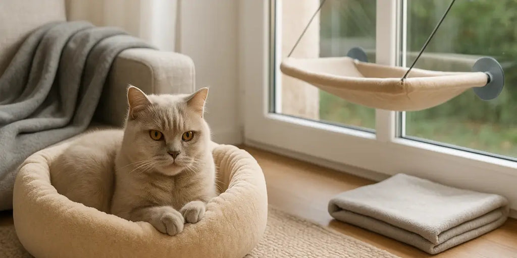 Chat frileux : garder son chat au chaud sans risque (radiateurs, plaids, niches)