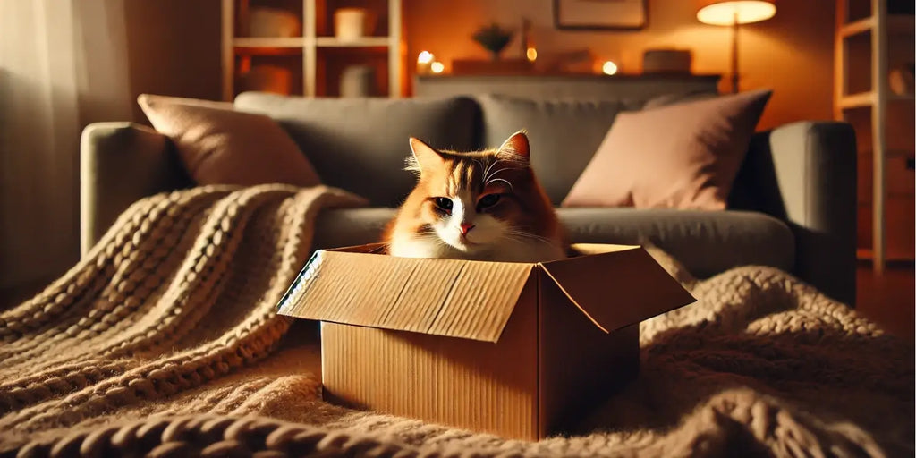 Pourquoi les chats adorent se cacher dans de petits espaces confinés