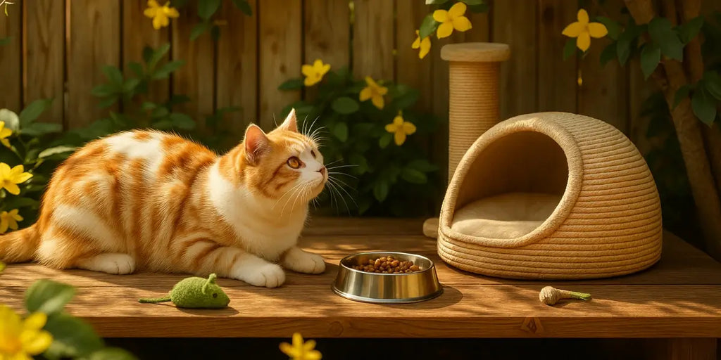 Espace extérieur sécurisé pour chat : conseils pour les beaux jours