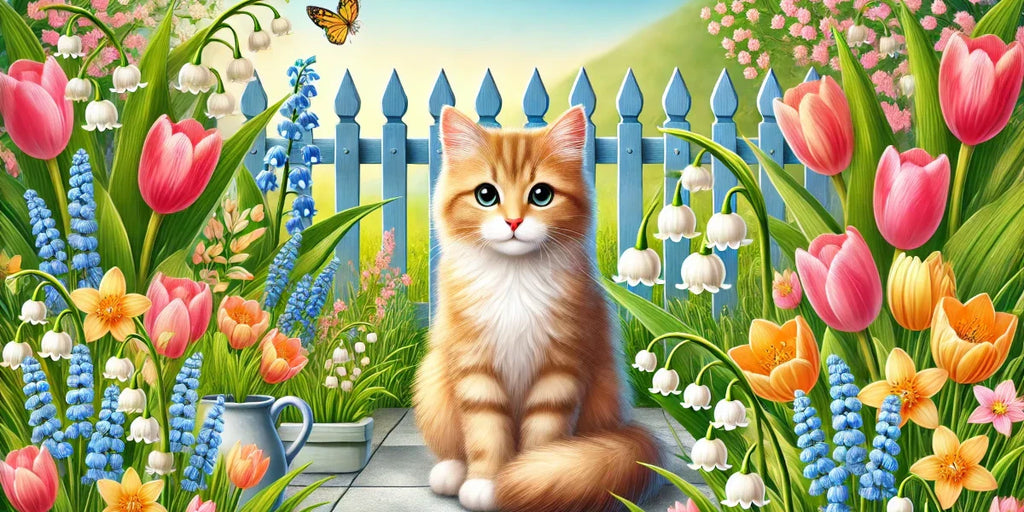 Plantes toxiques du printemps pour les chats : liste et précautions