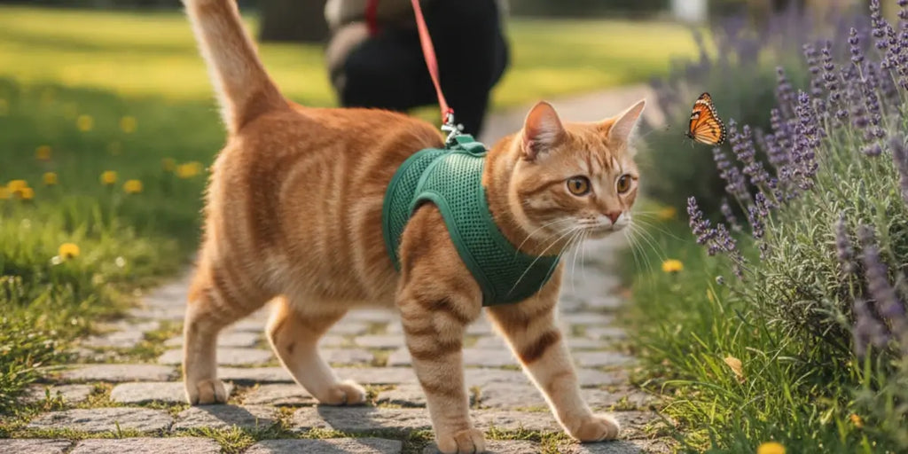 Promener son chat en laisse : Le guide complet pour des sorties sans stress