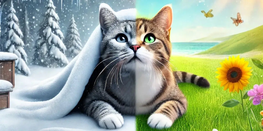 Comment les changements saisonniers influencent le comportement des chats