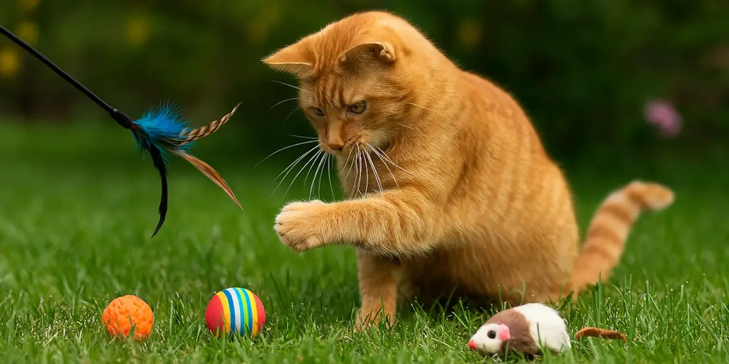 10 Jouets interactifs pour stimuler votre chat au printemps