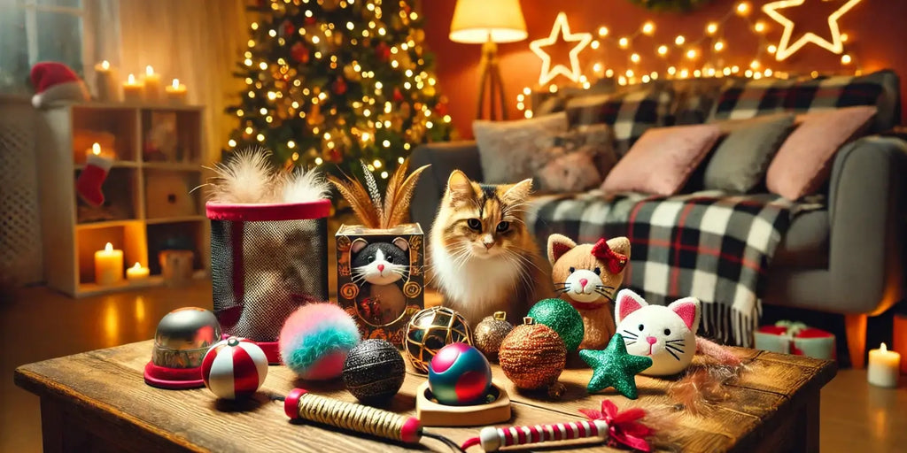 Les jouets de Noël les plus populaires pour chats en 2024 : Top 10