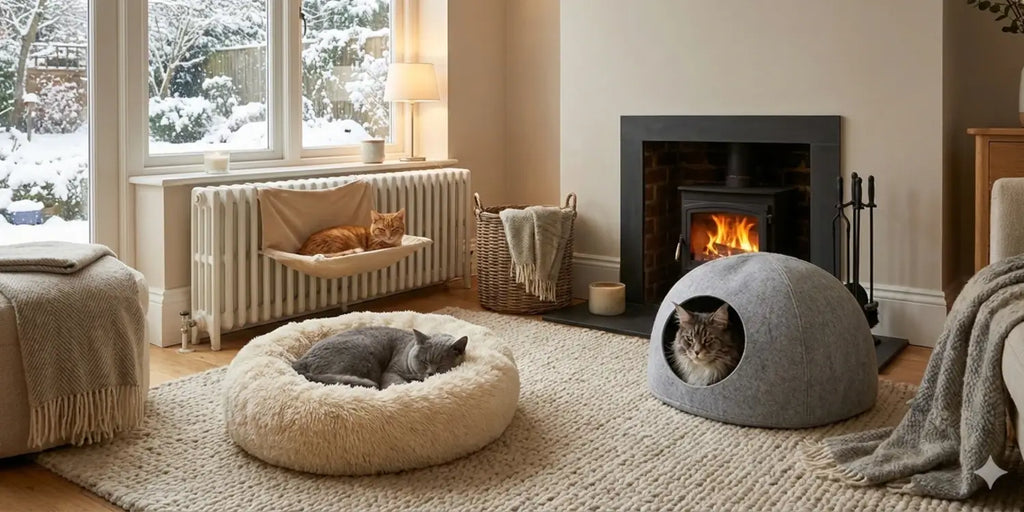 Comment choisir le meilleur couchage pour un chat frileux ? Guide complet pour un hiver douillet