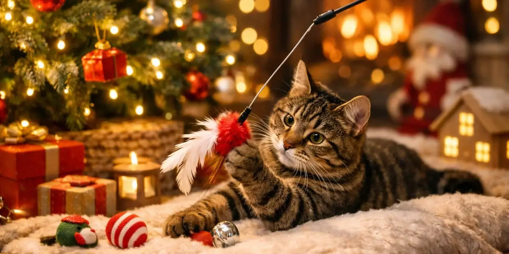 Noël avec ton chat : 5 idées d’activités pour un réveillon 100 % cat-friendly