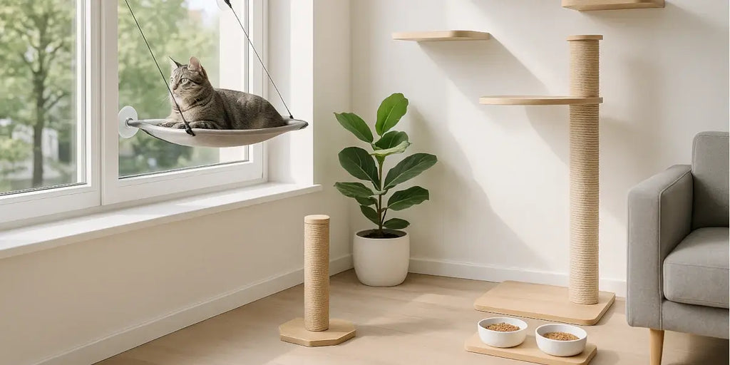 Créer un poste d’observation 5★ pour chat : fenêtre, perchoirs & idées anti-ennui