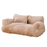 Canapé pour chat confortable et relaxant marron