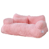 Canapé pour chat confortable et relaxant rose
