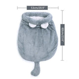 Dimensions de notre Cocon / Sac de couchage pour Chat - 53x60 cm