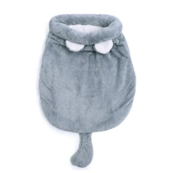 Sac de couchage / Cocon pour Chat avec oreilles et queue de chat