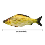 Dimensions du poisson animé : 30 centimètres de long