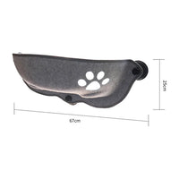 Hamac pour chat suspendu confortable et sûr - Dimensions : 67x25 cm
