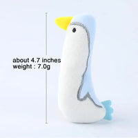 Jouet pour chat en peluche à la cataire - Pingouin