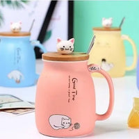 Présentation des différentes couleurs de notre tasse pastel