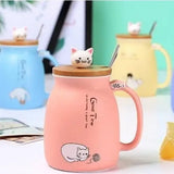 Présentation des différentes couleurs de notre tasse pastel