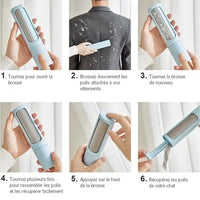 Conseils d'utilisation de notre brosse anti poils de chat