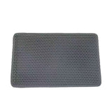 Tapis pour bac à litière pour chat double couche et imperméable