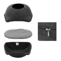 Cocon pour chat douillet et design - Grotte confortable et sécurisante