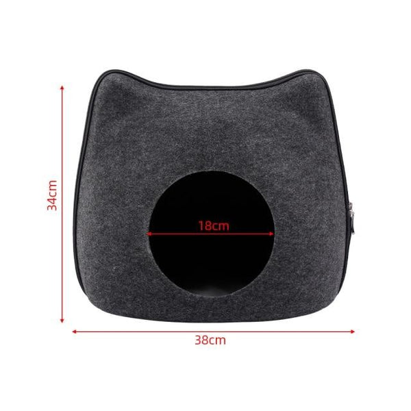 Cocon pour chat douillet et design - Grotte confortable et sécurisante
