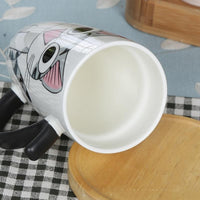 Mug / Thermo Chat Manga avec couvercle - Gardez vos boissons au chaud