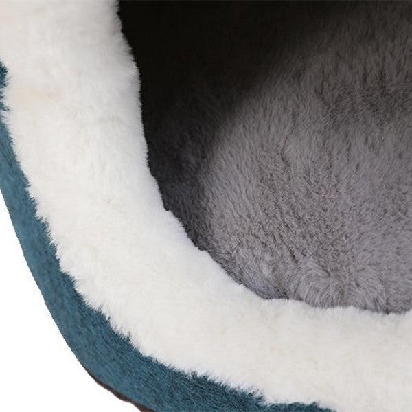 Niche douillette pour Chat - Lit en peluche 2 en 1 doux et confortable